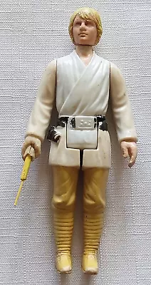 Buy Vintage Kenner Star Wars Figure Luke Skywalker Farmboy 1977 Hong Kong • 12£