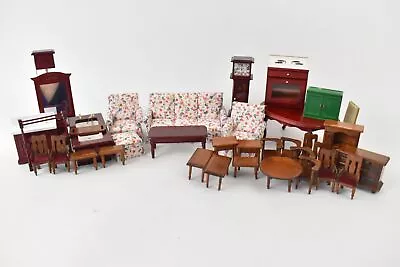 Buy Sylvanian Families Bundle Job Lot Of Furniture Lounge Dining Room & More • 19.99£