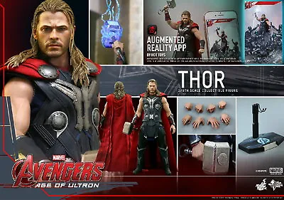 Buy Dpd Express Hot Toys 1/6 Marvel Avengers Age Of Ultron Mms306 Thor Action Figure • 347.99£