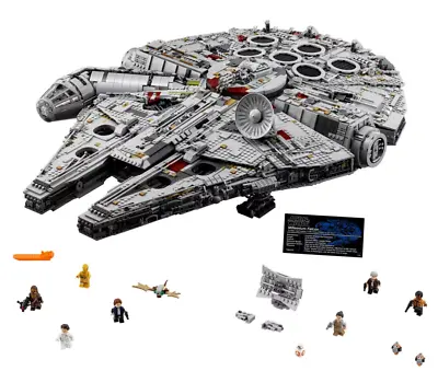 Buy LEGO 75192 UCS STAR WARS MILLENNIUM FALCON BRAND NEW COMPLETE SEALED SET W/o BOX • 622.44£
