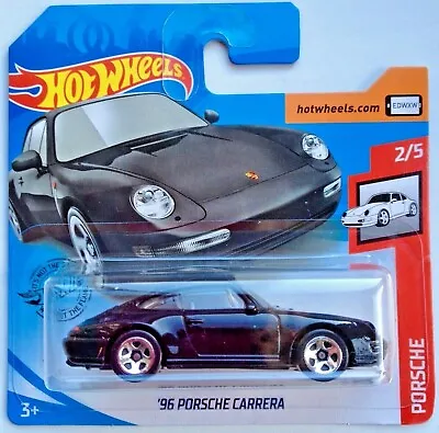 Buy Hot Wheels '96 Porsche Carrera - Black • 9.95£