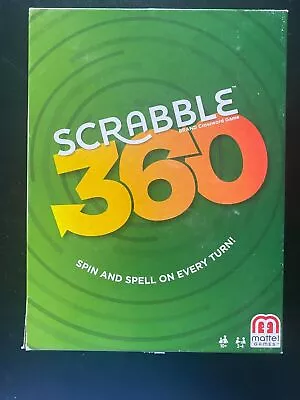 Buy Mattel Scrabble 360 Game Complete Excellent Condition • 9.99£