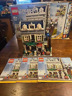 Buy LEGO Creator Expert Parisian Restaurant 10243 Minifigures Box Instructions • 200£