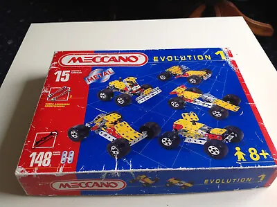 Buy 1995 Meccano  Evolution 1 Box Set With Instructions + Poster- Complete • 18.99£