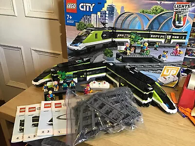 Buy LEGO City Passenger Train 60337 4 Car Set With Dummy Power Car - Boxed 80-1 • 119.99£