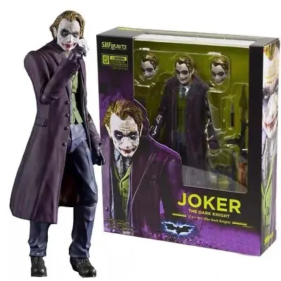 Buy SHFiguarts DC Comics Batman Dark Knight Heath Ledger Joker 7  Action Figure Toy • 23.99£
