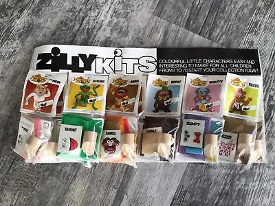 Buy 1978 Zilly Kits - The Muppet Show - 12 X Unused Kits On Retail Card - Kermit  • 59£