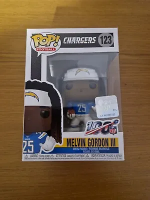 Buy NFL FUNKO POP - #123 Melvin Gordon III • 12£