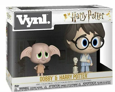 Buy Funko 31001 VYNL 4  2 Pack Double Harry Potter And Dobby Elf Collectable Figures • 29.91£