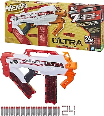 Buy Nerf Ultra Speed Fully Motorized Fastest Firing Nerf Ultra Blaster 24 Darts Play • 94.43£