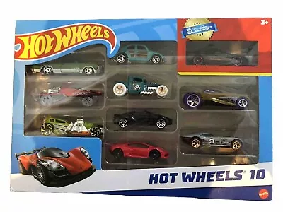Buy Hotwheels 10 Pack Including A Nissan 330zx & El Camino Ss Plus More • 14.99£