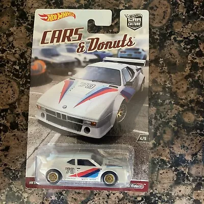 Buy 2017 Hot Wheels Cars And Donuts Bmw M1 Procar Car Culture Real Riders • 17.99£