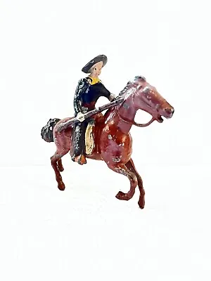 Buy VINTAGE BRITAINS Hollow Cast COWBOY MOUNTED ON HORSE (235) • 24.99£