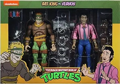 Buy Teenage Mutant Ninja Turtles Cartoon Series - Rat King & Vernon Figure 2-Pack • 39.99£