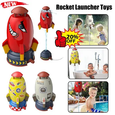 Buy Rocket Launcher Toys Outdoor Rocket Water Pressure Lift Sprinkler Toy 202 Hot E2 • 12.14£