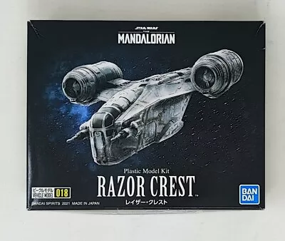 Buy BANDAI STAR WARS VEHICLE MODEL 018 RAZOR CREST The Mandalorian PLASTIC MODEL KIT • 39.36£