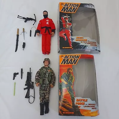 Buy Vintage Action Man Job Lot 90's Soldier Ninja Toys Games Hasbro Palitoy • 80£