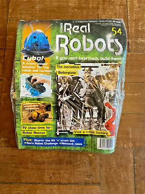 Buy ISSUE 54 Eaglemoss Ultimate Real Robots Magazine New Unopened With Parts • 5£