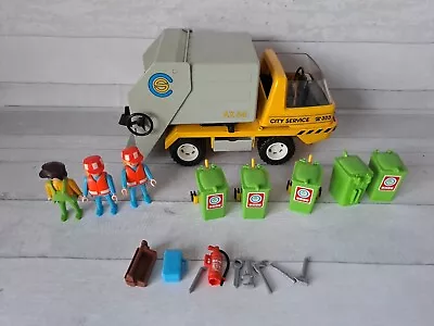 Buy Playmobil - Vintage Refuse / Recycle / Garbage Truck - 3780 • 20£