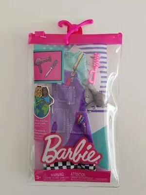 Buy Barbie Fashion Pack - HJT30 - Barbie Doll Hairdresser Outfit • 11.14£