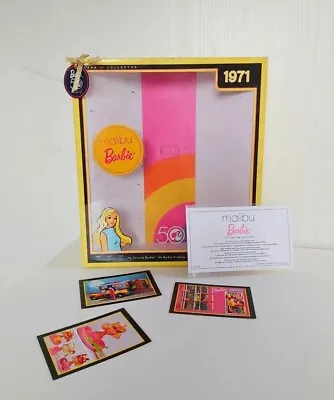 Buy 2009 Barbie Malibu Repro N4977 Doll Box Original Packaging Signature Collector 50th Anniversary • 20.59£
