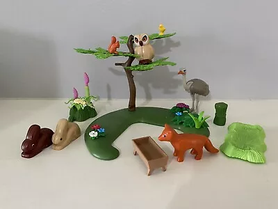 Buy Playmobil Woodland Animals  Trees Plants Bundle Joblot • 4.99£
