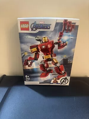 Buy Lego Marvel Avengers Classic Iron Man Mech Building Set - 76140 New • 15£