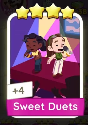 Buy Sweet Duets - Monopoly Go - FAST DELIVERY 24/24h • 2.30£