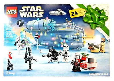 Buy Lego STAR WARS Mandalorian Baby Yoda 2021 Advent Calendar 75307 Retired • 103.46£