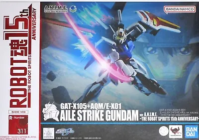 Buy Bandai Robot Damashii  GAT-X105+AQM/E-X01 Aile Srtike Gundam [4573102655493] • 57.75£