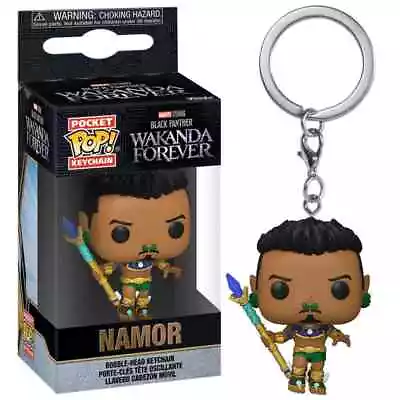 Buy Pocket Pop Marvel Black Panther Wakanda Forever Namor Keychain - Brand New • 8.99£