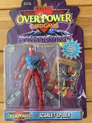 Buy Marvel Overpower Card Game Scarlet Spider Toy Biz 1996 Figure • 20£