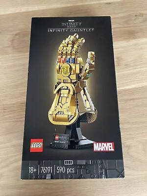 Buy LEGO Super Heroes Infinity Gauntlet (76191) Brand New In Sealed Box • 47£