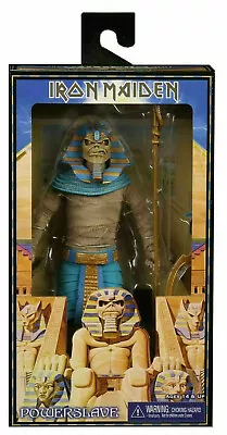 Buy Iron Maiden Powerslave Pharaoh Eddie 8  20 Cm Clothed Action Figur NECA • 154.09£
