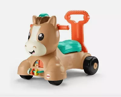 Buy Fisher-Price Ride On Horse Baby Infant Walker Bouncer Play Toy Interactive Pony • 25£