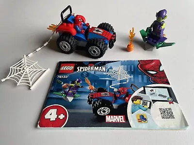 Buy Lego Spiderman 76133 Spider Man And Green Goblin Car Chase. • 4.70£