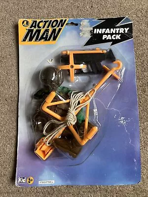 Buy Sealed Vintage 1993 Hasbro Action Man Accessories Infantry Pack • 19.95£