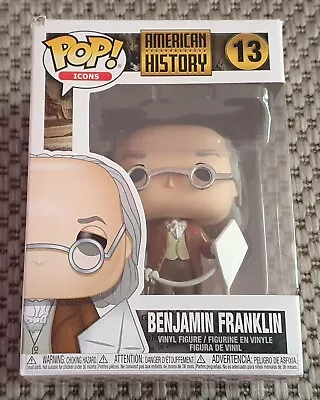 Buy Benjamin Franklin Funko Pop Figure 13 American History Icons • 26.99£