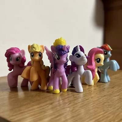 Buy My Little Pony Mini Figures Blind Bag Lot Mane 6 Pinkie Alicorn Twilight Rarity • 8£