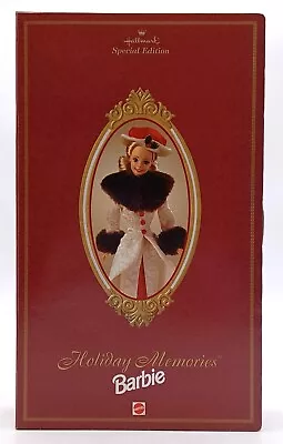 Buy Holiday Memories Barbie Doll / Hallmark Special Edition / 1995, 14106, NrfB • 51.27£