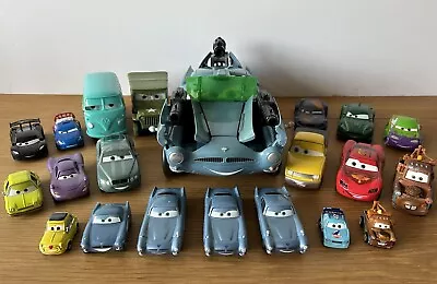 Buy Disney Pixar Cars Toys Bundle X 21 With Mattel Talking Attack Toy Finn McMissile • 40£