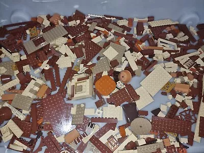 Buy LEGO HARRY POTTER BROWNS TANS COLOURS  LOOSE MIXED BUNDLE  Base Plates A 87 • 14£