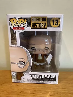 Buy Funko POP Icons Figure : American History #13 Benjamin Franklin • 15£