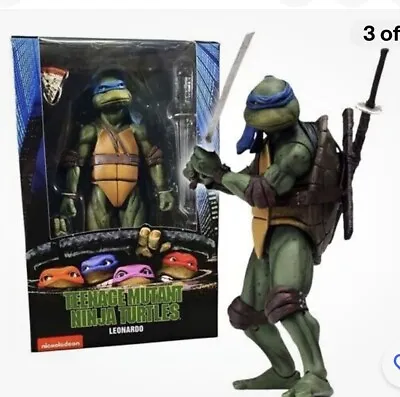 Buy Leonardo NECA TMNT Teenage Mutant Ninja Turtles 1990s Movie 7  Action Figure Toy • 18.99£