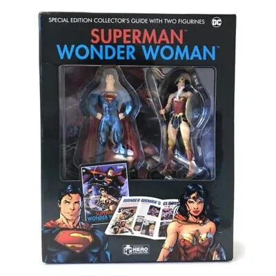 Buy Eaglemoss Special Edition SUPERMAN / WONDERWOMAN W/60-Page Collectors Guide • 15£