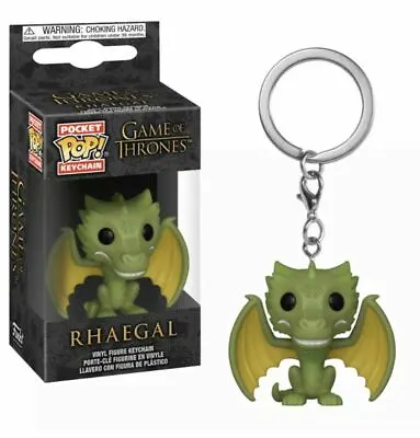 Buy Game Of Thrones Rhaegal Pocket Pop Keychain 2  Vinyl Figure Funko • 9.99£