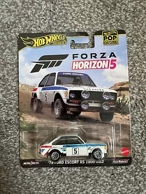 Buy Hot Wheels Premium - 1978 Ford Escort RS1800 Mk2 - Rally - Forza 5 • 14£