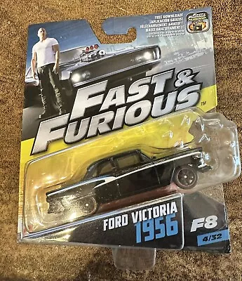 Buy Ford Victoria 1956 Fast And Furious Model Car Mattel 1:55 4/32 • 7£