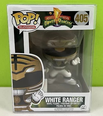 Buy ⭐️ WHITE RANGER 405 Power Rangers ⭐️ Funko Pop Figure ⭐️BRAND NEW⭐️ • 110£