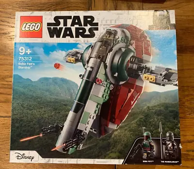 Buy Star Wars Lego 75312 Slave 1 Boba Fett's Starship MISB Retired • 39.99£